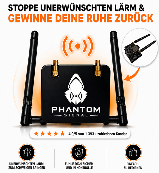 PhantomSignal Pro – Gerät zur drahtlosen Umgebungskontrolle